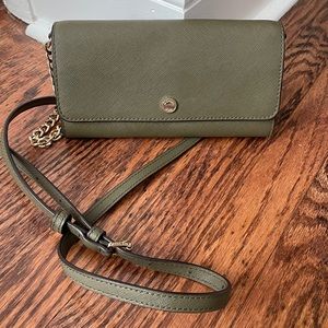 Michael Kors Olive Green Crossbody Purse